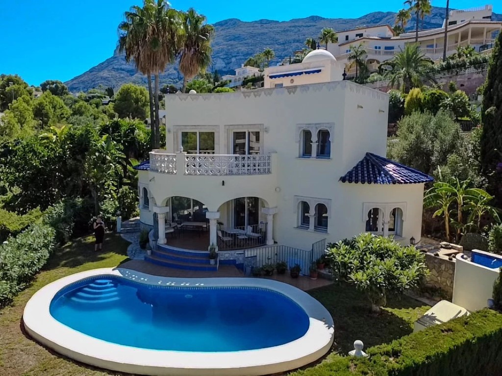 WB-BG9CQF - Exclusive Mediterranean Villa with Sea Views in Santa Lucía, Dénia, near Las Rotas