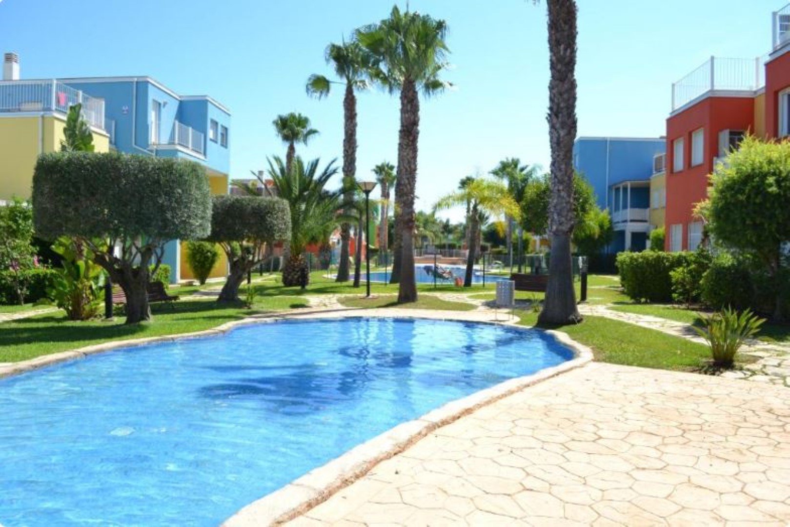 WB-1ASF5HP - Appartement au rez-de-chaussée avec piscine commune et proche de la plage