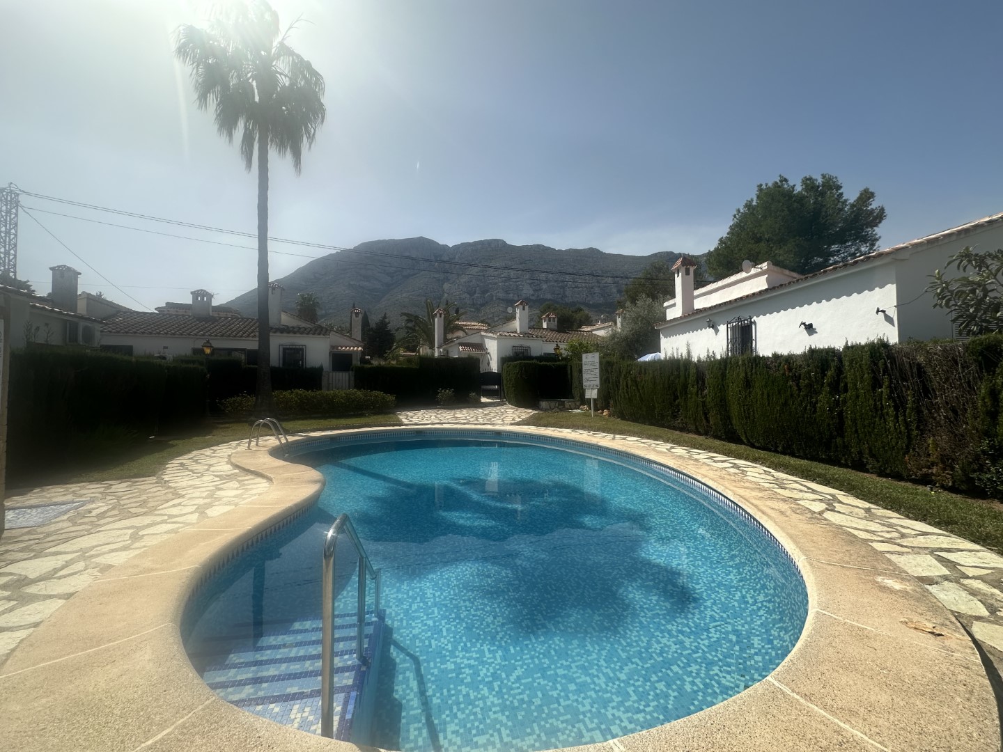 Villa for sale in Denia with 2 bedrooms and a private plot.